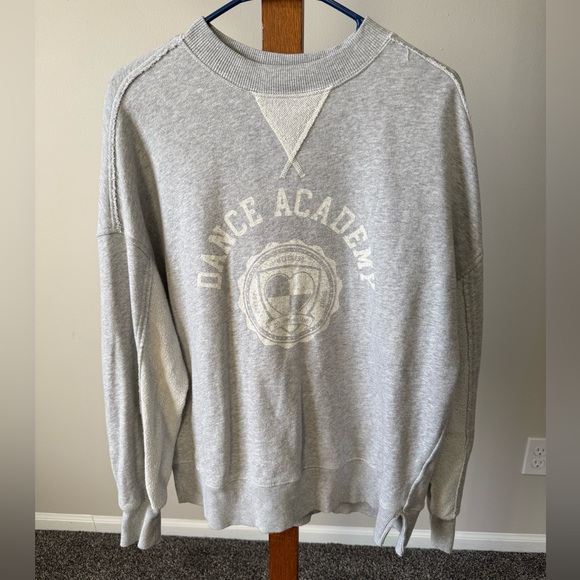 Aerie Women’s Big Chill Crew Dance Academy Oversized Sweatshirt XXS - Picture 8 of 15